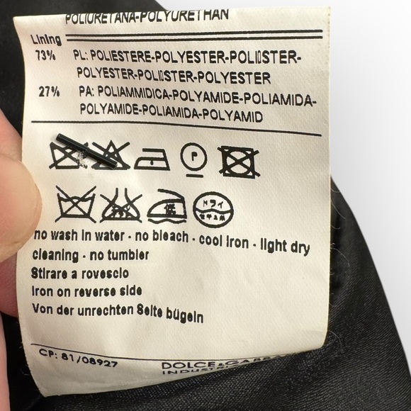 DOLCE & GABBANA Vintage Gold Metallic Dress, Size 44 IT (8 US) - Picture 16 of 16